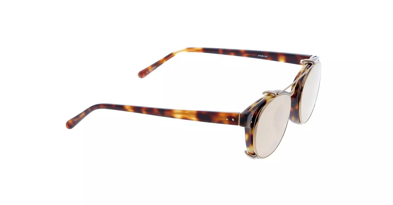 Linda Farrow LFL581 col 3 T-SHELL/ROSE GOLD/ROSE GOLD