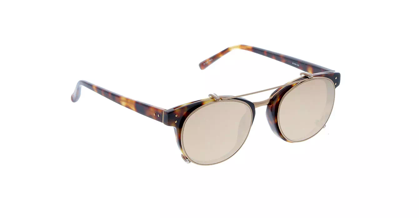 Linda Farrow LFL581 col 3 T-SHELL/ROSE GOLD/ROSE GOLD