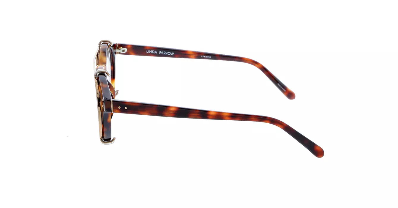 Linda Farrow LFL569 col 3 T-SHELL/ROSE GOLD/ROSE GOLD