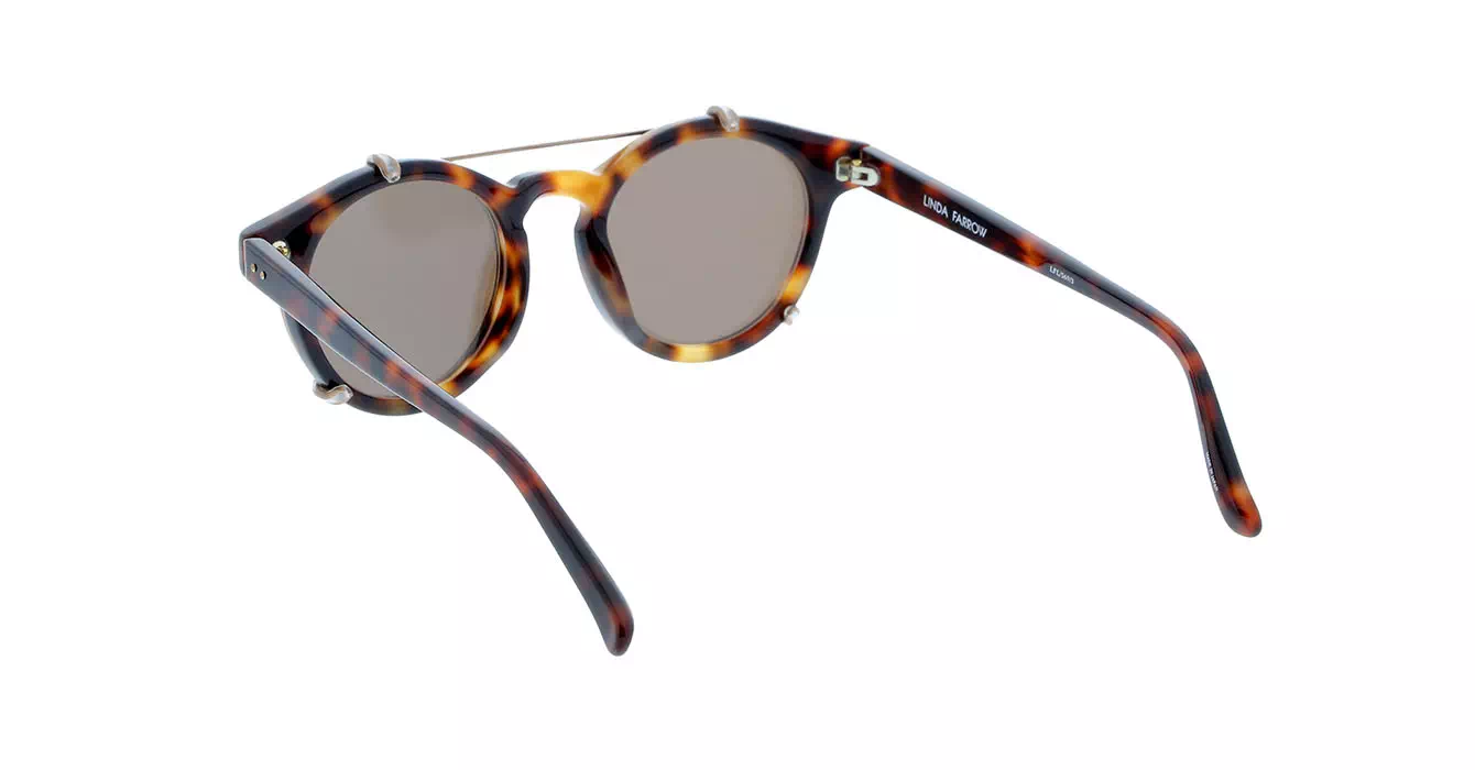 Linda Farrow LFL569 col 3 T-SHELL/ROSE GOLD/ROSE GOLD