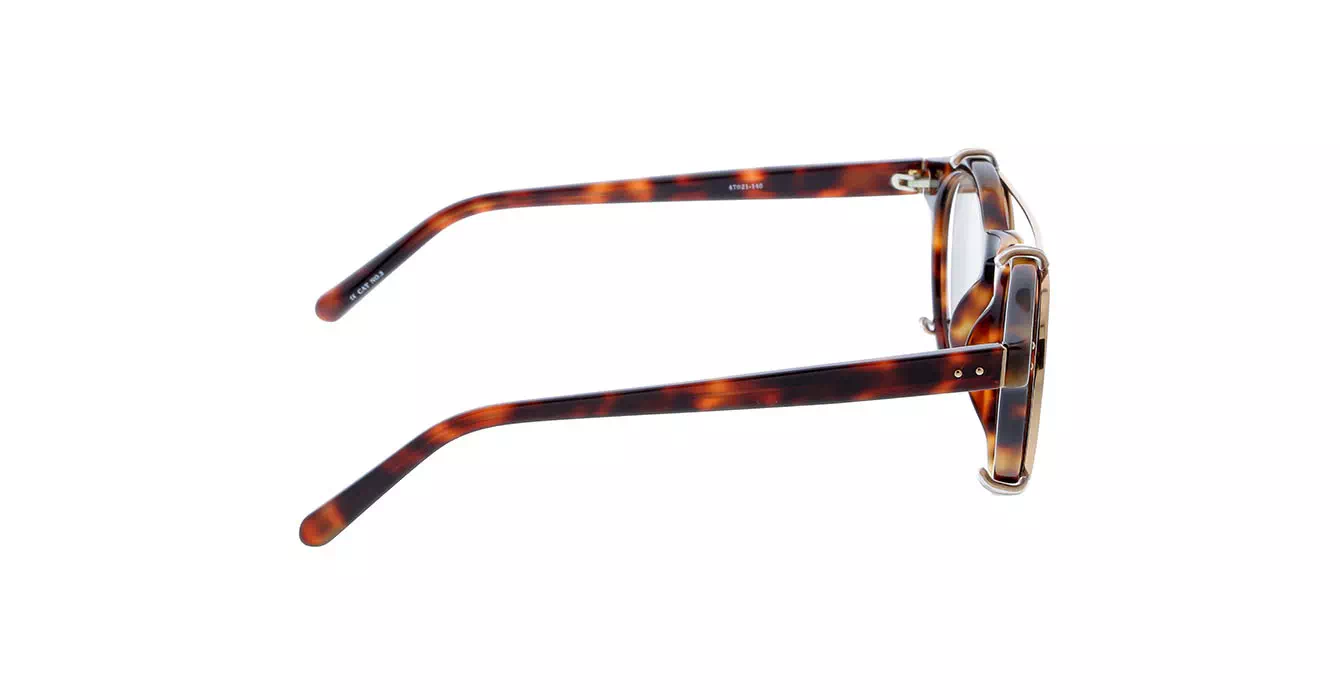 Linda Farrow LFL569 col 3 T-SHELL/ROSE GOLD/ROSE GOLD
