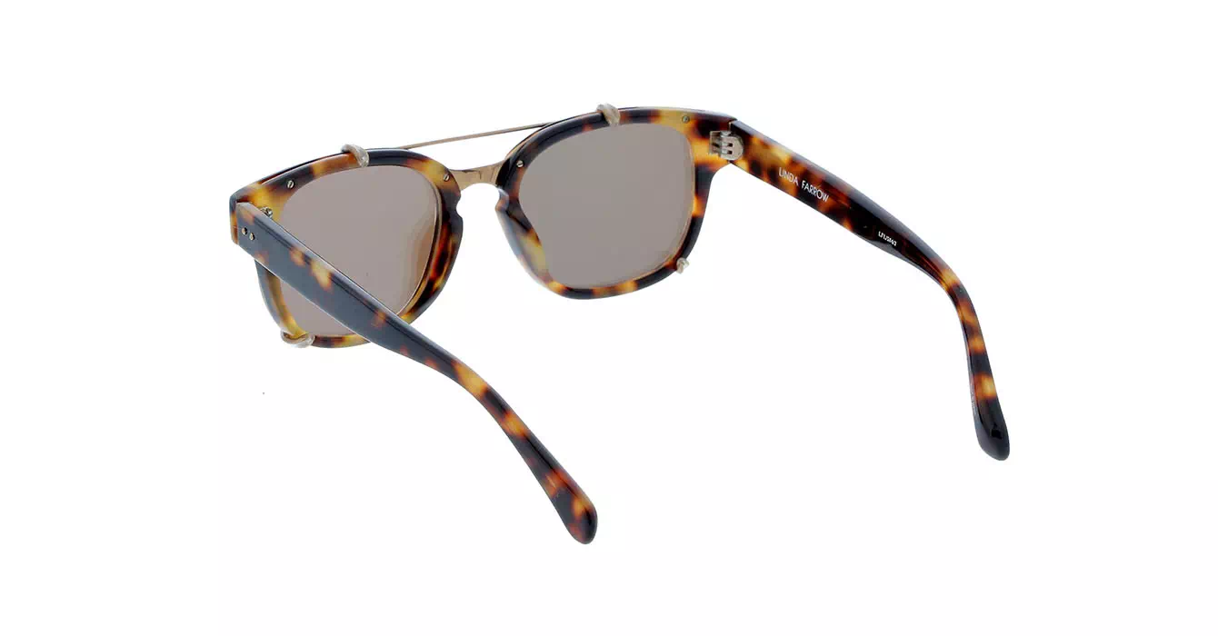 Linda Farrow LFL584 col 3 T-SHELL/ROSE GOLD/ROSE GOLD