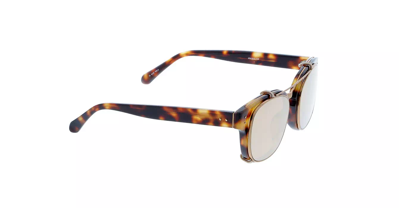 Linda Farrow LFL584 col 3 T-SHELL/ROSE GOLD/ROSE GOLD