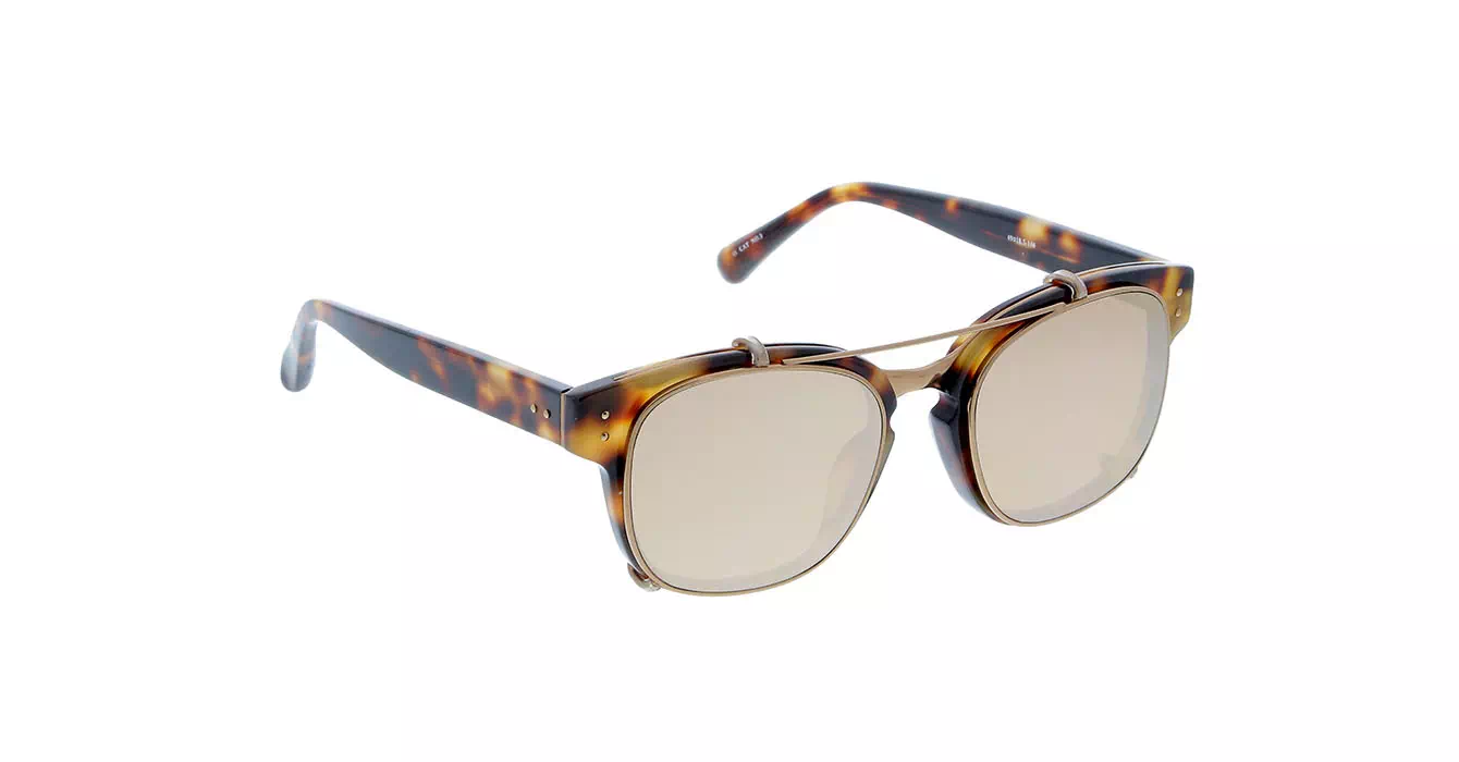 Linda Farrow LFL584 col 3 T-SHELL/ROSE GOLD/ROSE GOLD