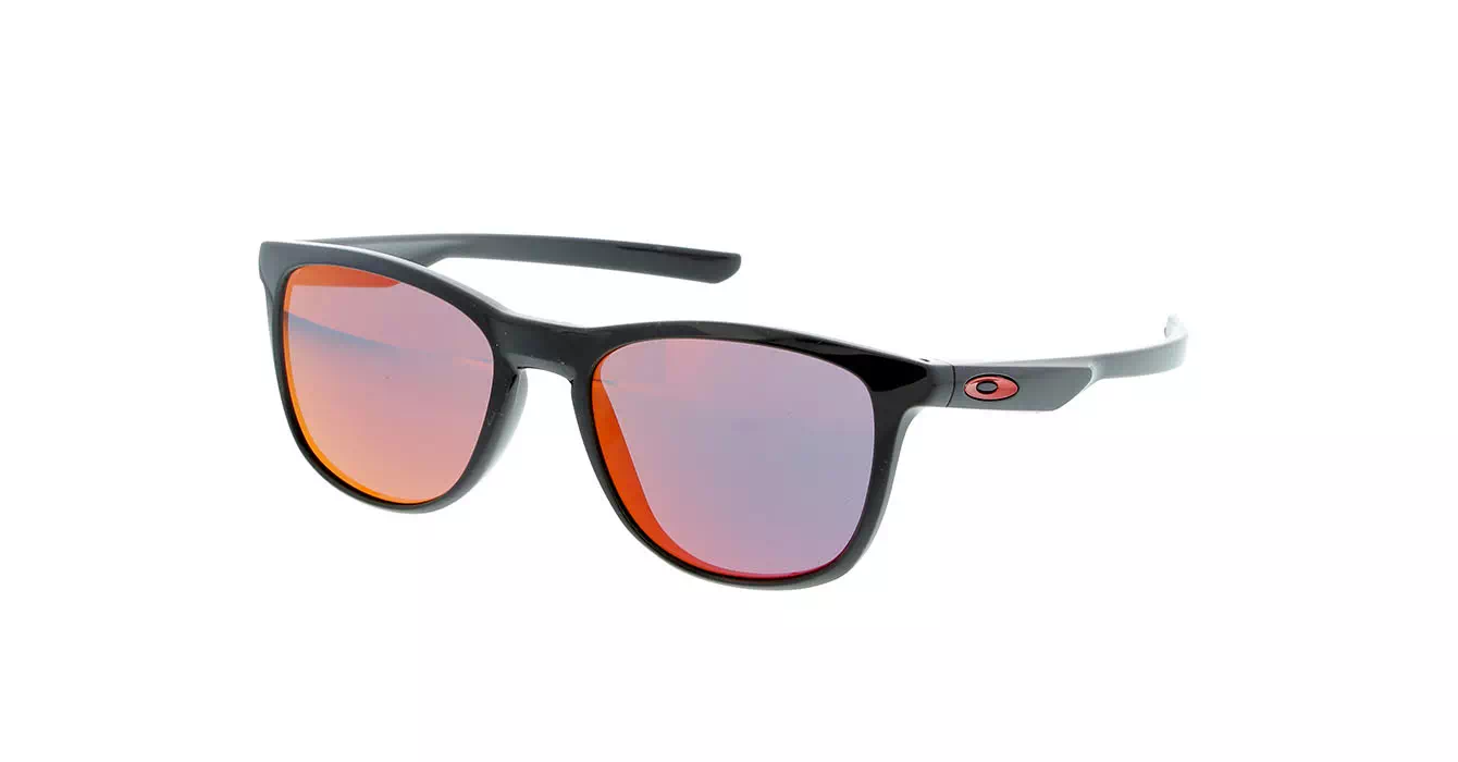 Oakley Trillbe X Plshd Blk W/ Ruby Irid (OO9340-02) s52