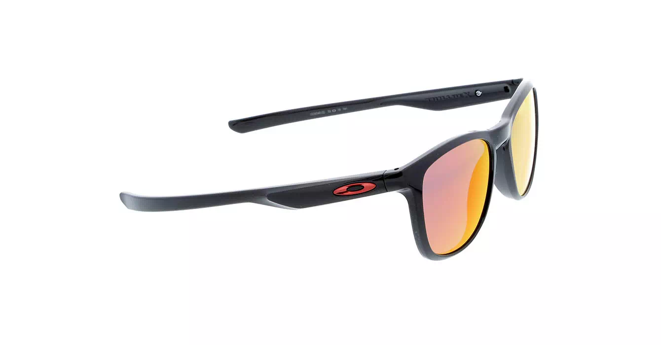 Oakley Trillbe X Plshd Blk W/ Ruby Irid (OO9340-02) s52