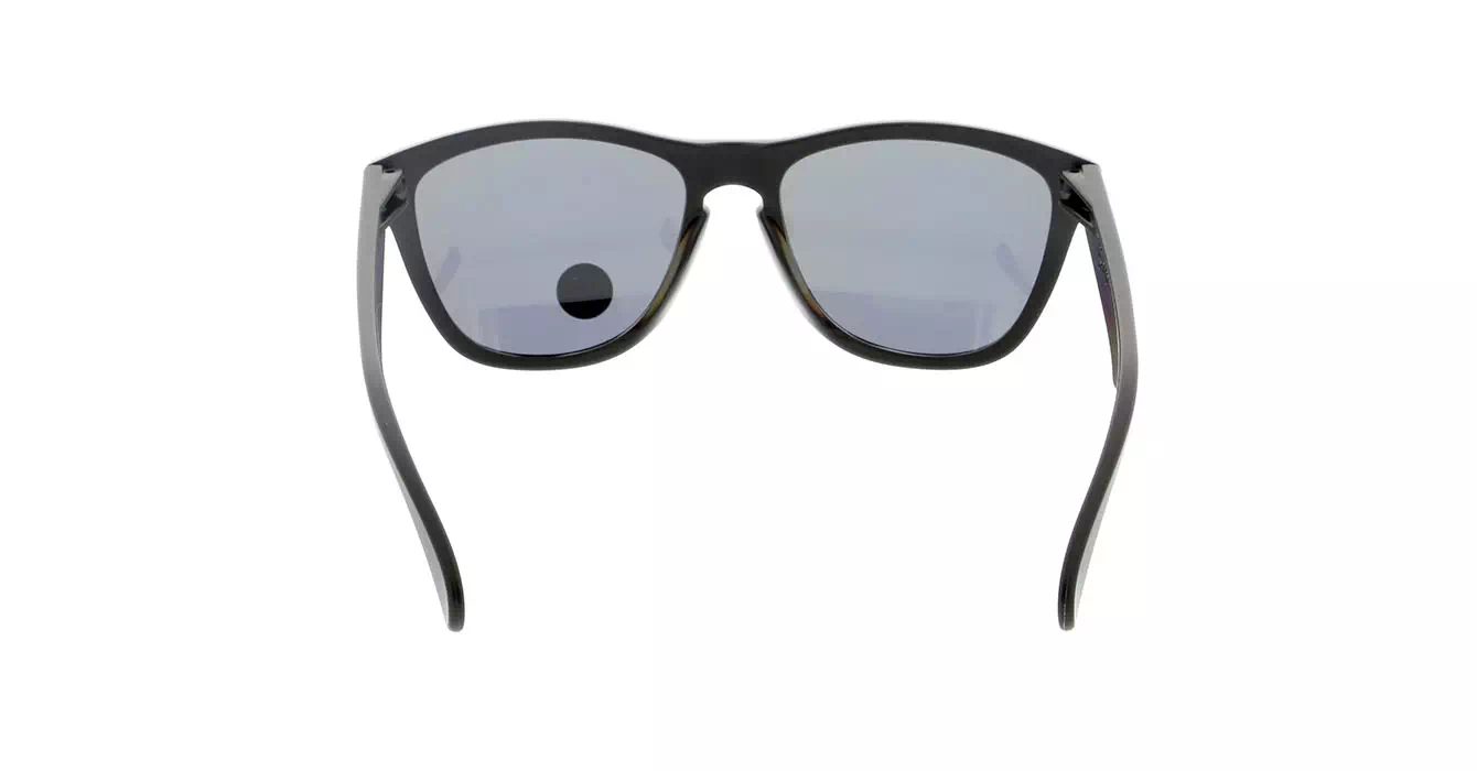 Oakley (A) Frogskins Matte Blk W/ Emerald Irid Polar (OO9245-43) s54