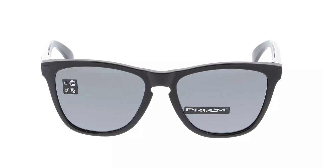 Oakley (A) Frogskins Plshd Blk W/ Prizm Black Irid (OO9245-62) s54