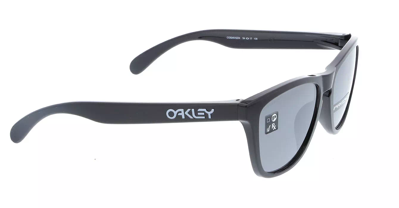 Oakley (A) Frogskins Plshd Blk W/ Prizm Black Irid (OO9245-62) s54