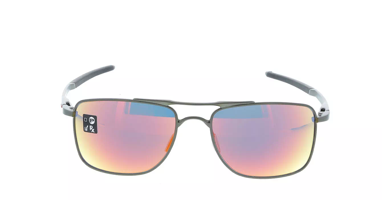 Oakley Gauge 8 M Mttcarbon W/ Ruby Irid (OO4124-03) s57