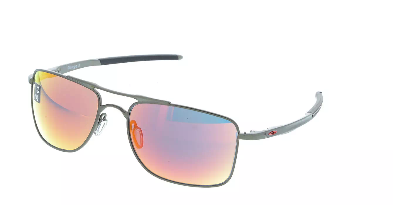 Oakley Gauge 8 M Mttcarbon W/ Ruby Irid (OO4124-03) s57