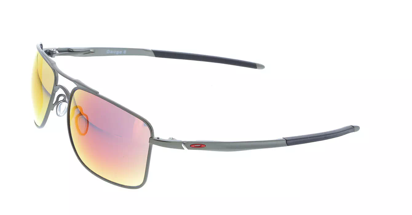 Oakley Gauge 8 M Mttcarbon W/ Ruby Irid (OO4124-03) s57