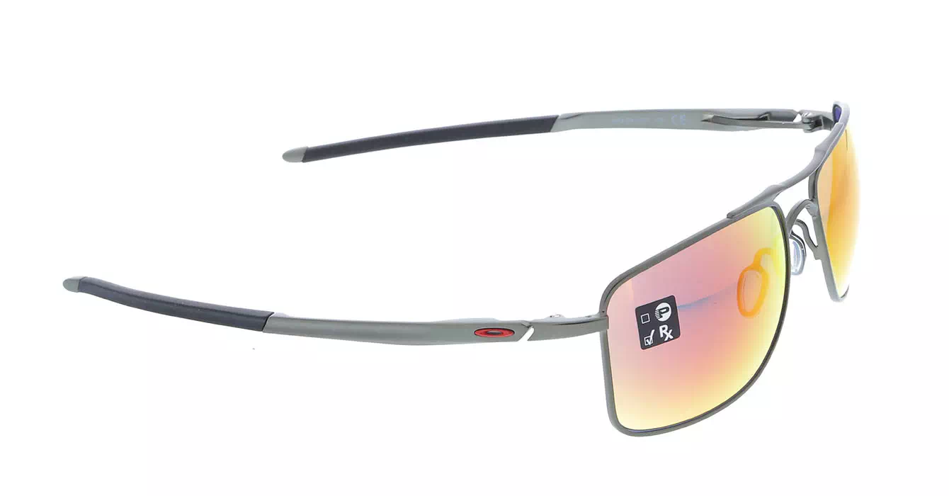 Oakley Gauge 8 M Mttcarbon W/ Ruby Irid (OO4124-03) s57