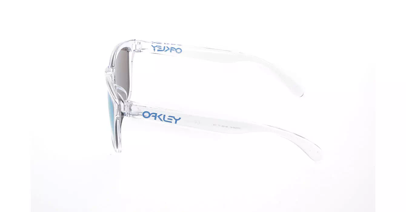 Oakley (A) Frogskins Crystal Clear W/sapphire Irid (OO9245-41) s54