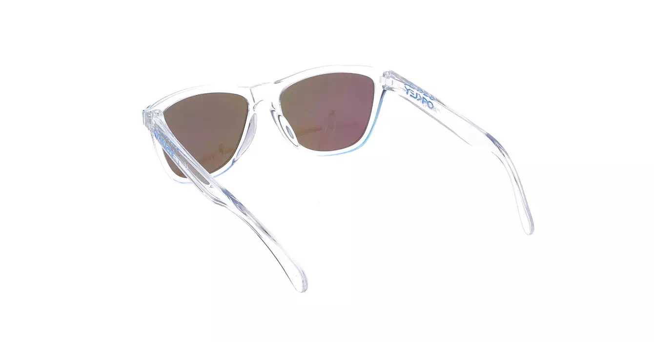 Oakley (A) Frogskins Crystal Clear W/sapphire Irid (OO9245-41) s54