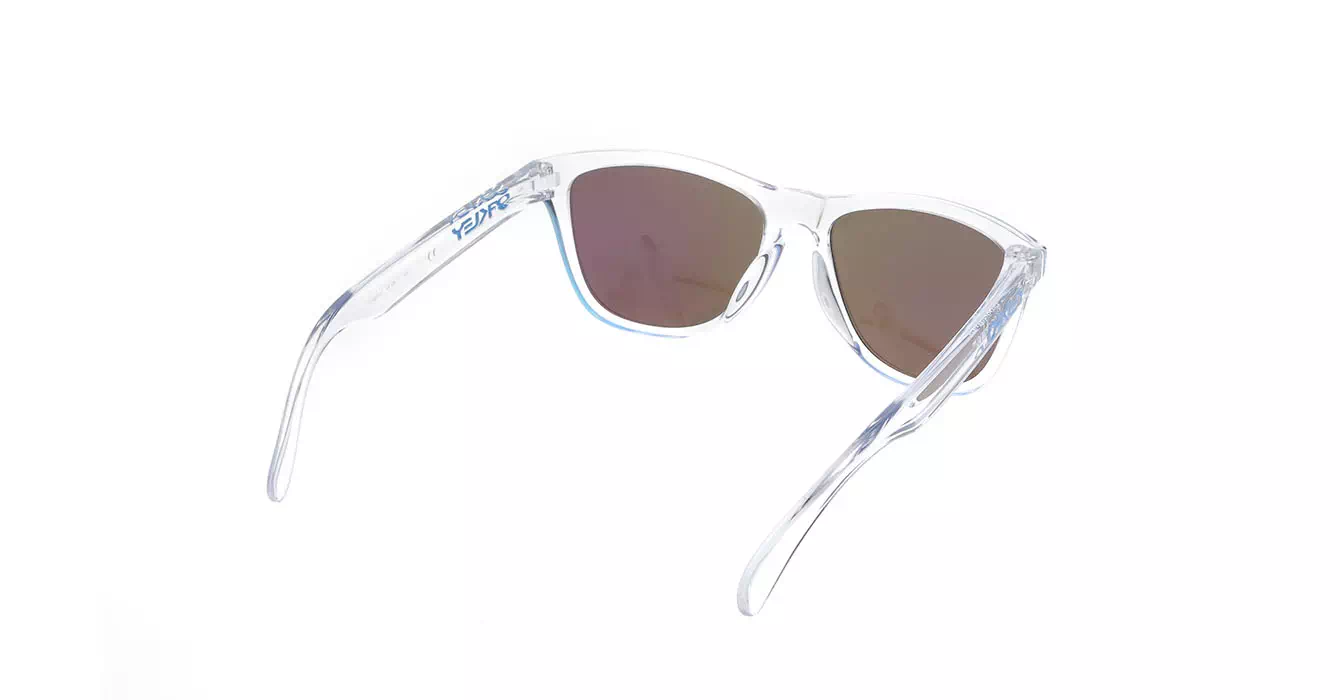 Oakley (A) Frogskins Crystal Clear W/sapphire Irid (OO9245-41) s54