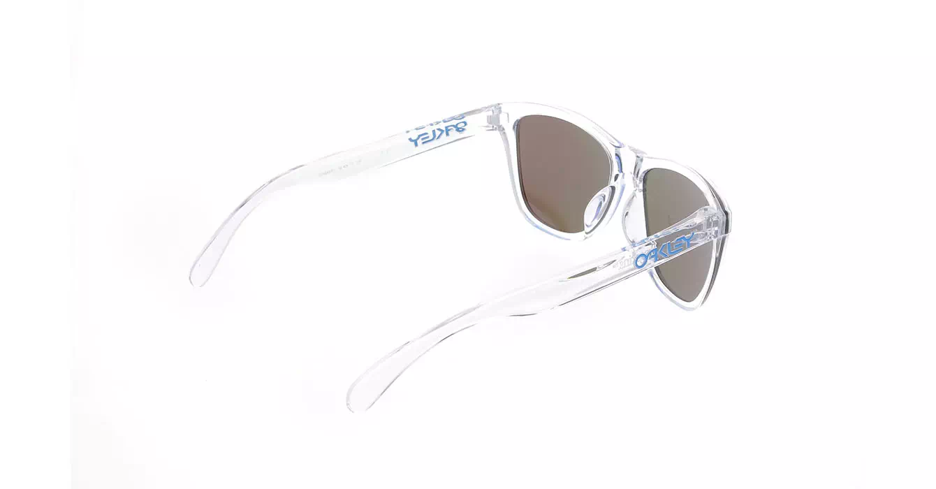 Oakley (A) Frogskins Crystal Clear W/sapphire Irid (OO9245-41) s54