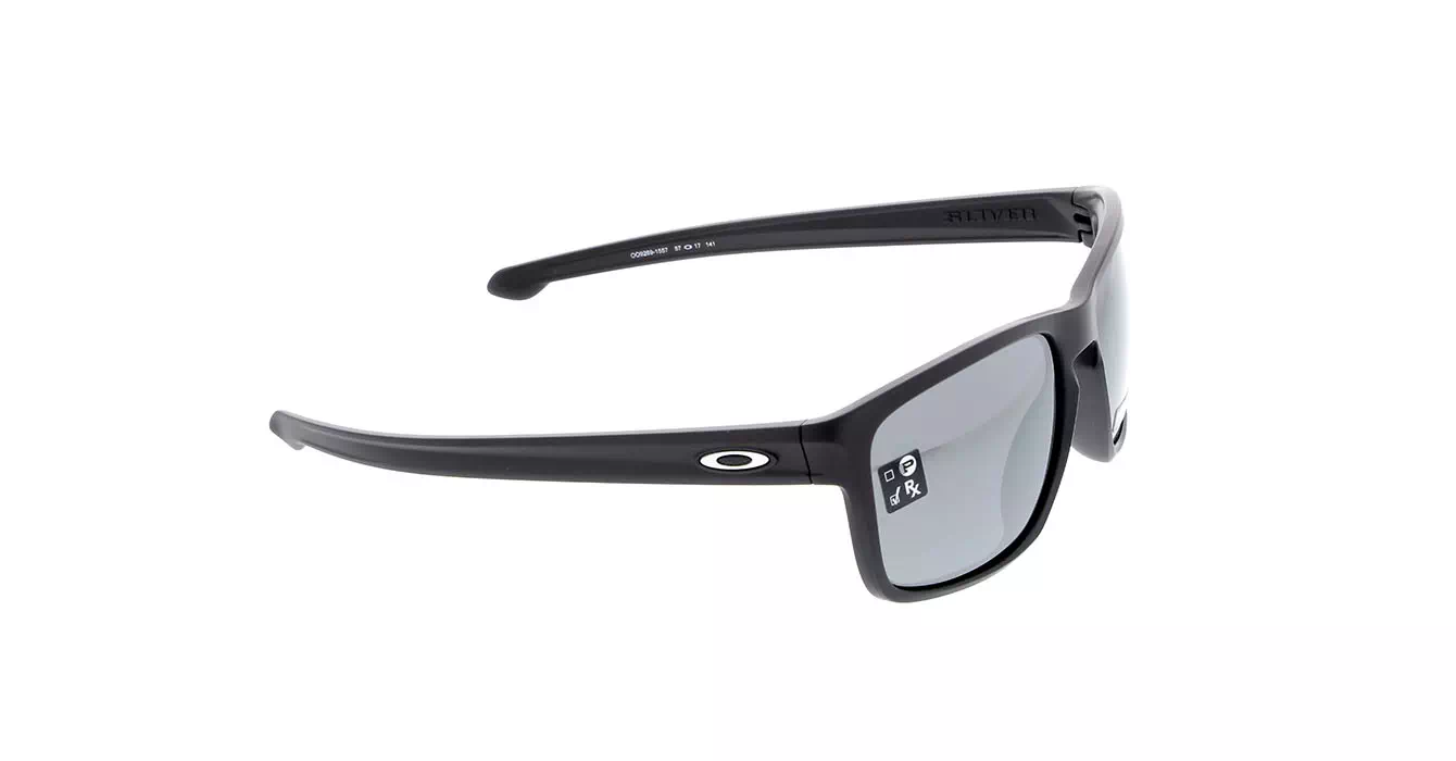 Oakley (A) Sliver Matte Blk W/prizm Blk Irid (OO9269-15) s57