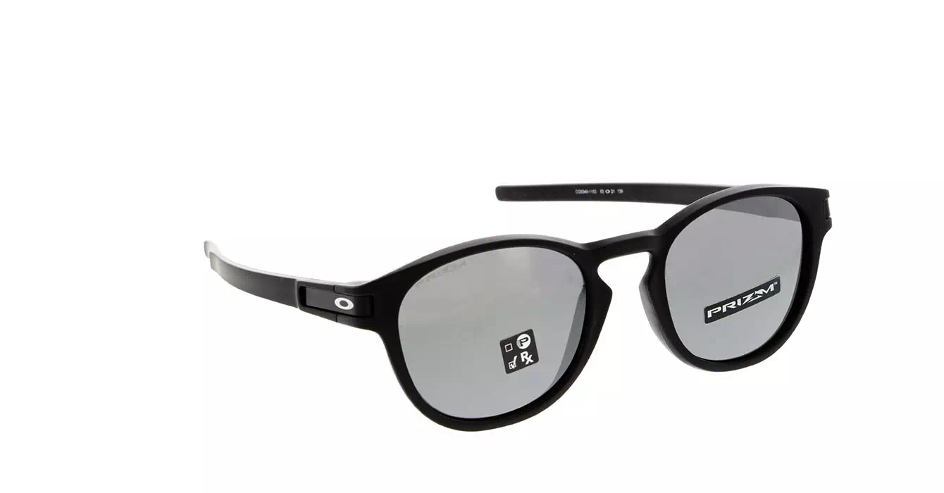 Oakley Prizm (A) Latch Matte Blk W/prizm Black Irid (OO9349-11) s53