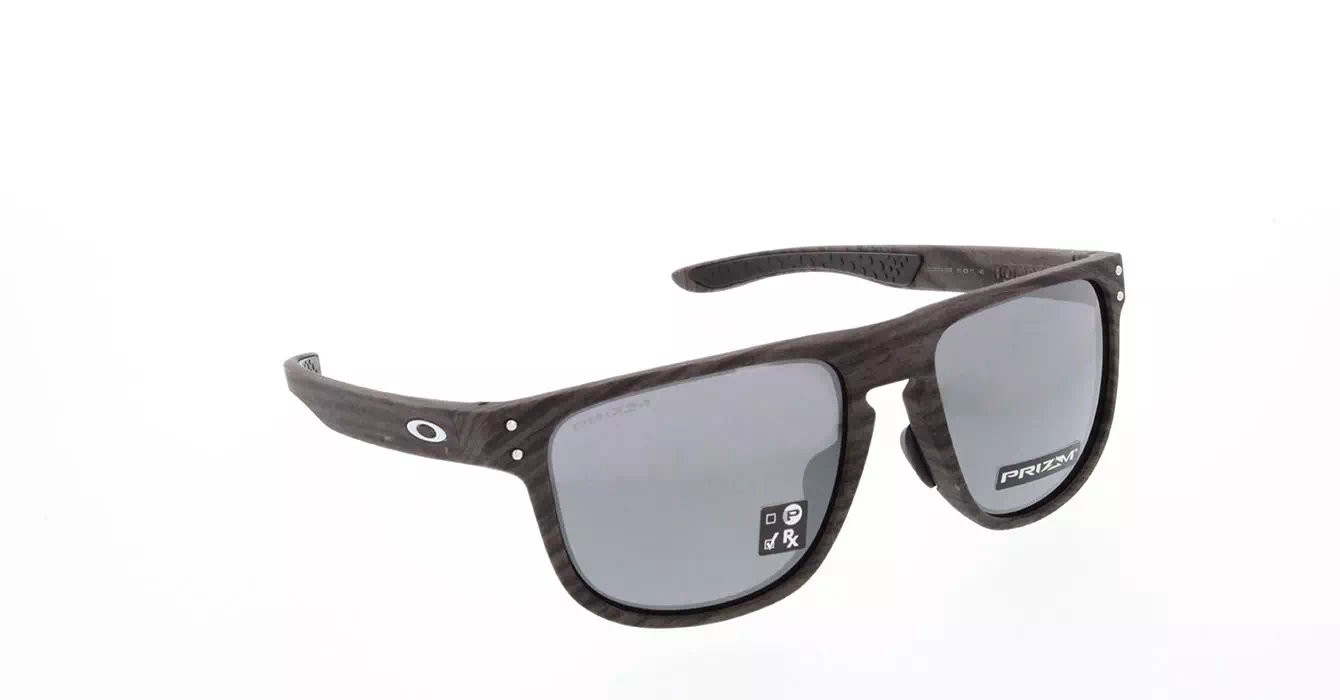 Oakley Prizm Holbrook R (A) Woodgrain W/prizm Black Irid (OO9379-05) s55