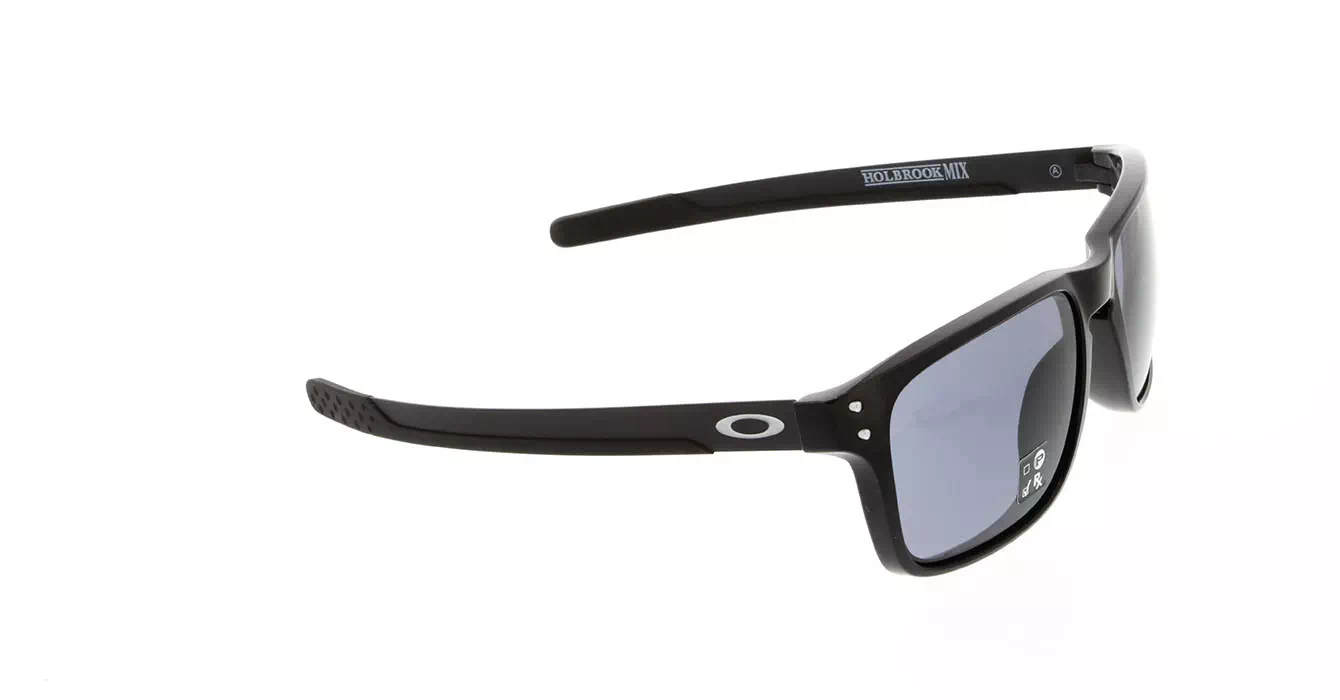 Oakley (A) Holbrook Mix Plshd Black W/ Grey (OO9385-01) s57