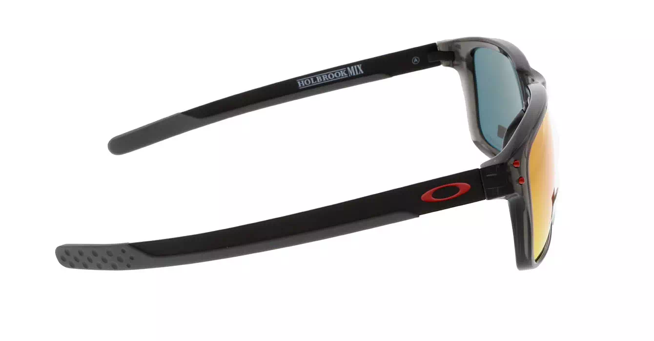 Oakley Prizm (A) Holbrook Mix Grey Smoke W/prizm Ruby (OO9385-04) s57