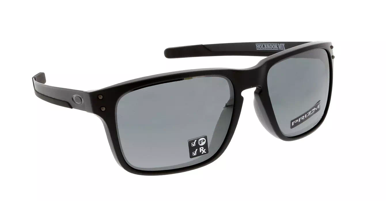 Oakley Prizm (A) Holbrook Mix Matte Black W/prizm Blk Polar (OO9385-06) s57