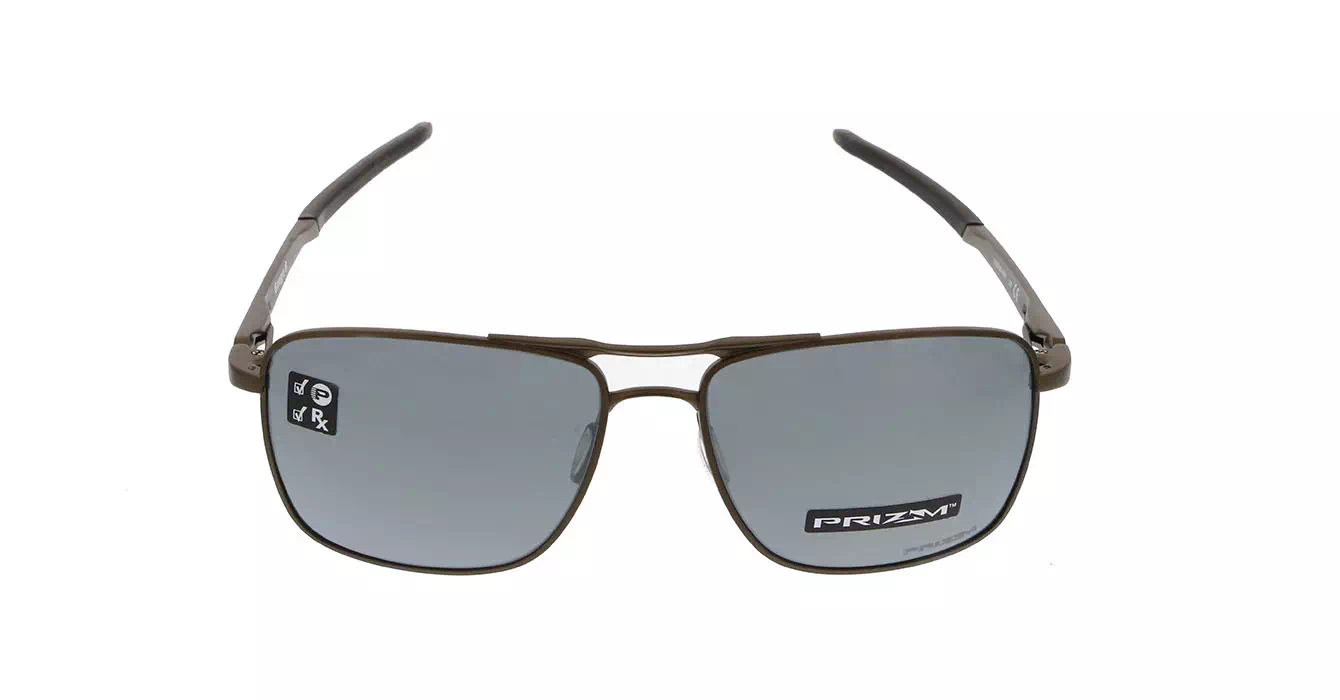 Oakley Gauge 6 Pewter W/ Prizm Black Pol (OO6038-06) s57