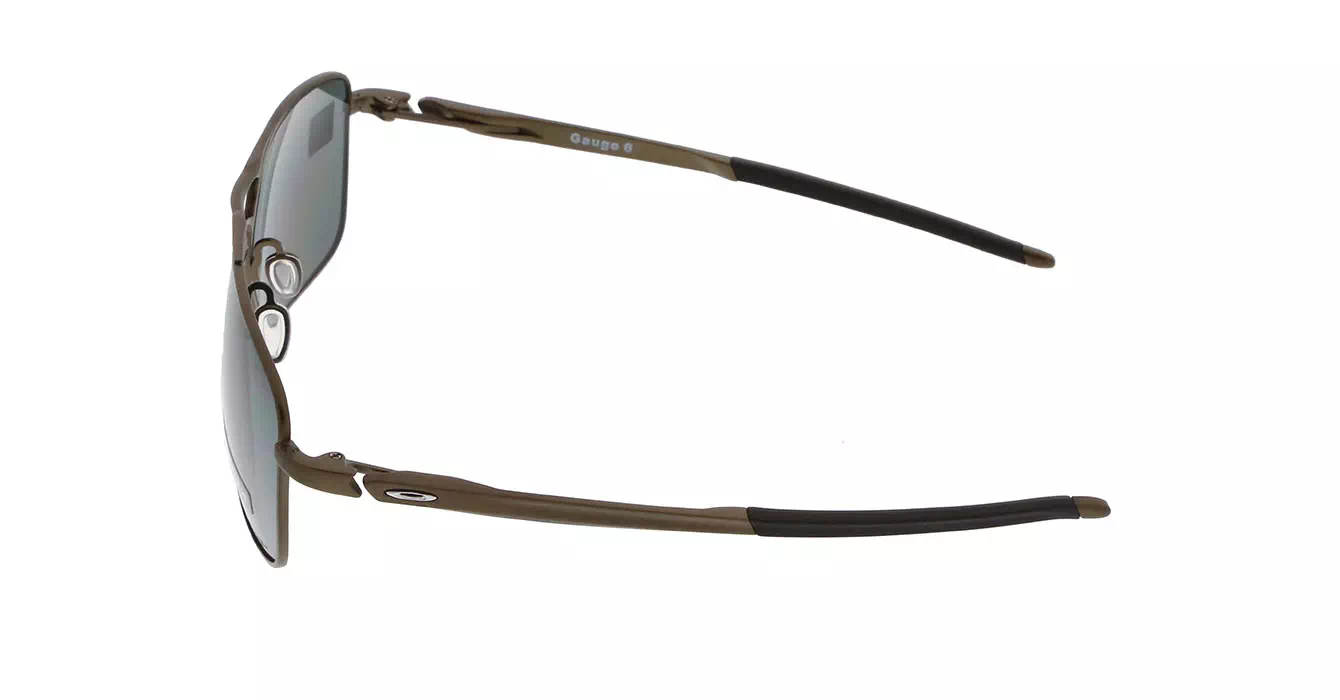 Oakley Gauge 6 Pewter W/ Prizm Black Pol (OO6038-06) s57