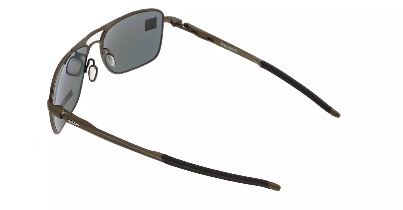 Oakley Gauge 6 Pewter W/ Prizm Black Pol (OO6038-06) s57