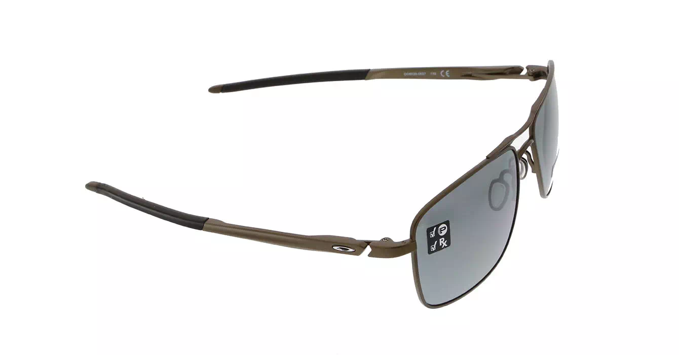 Oakley Gauge 6 Pewter W/ Prizm Black Pol (OO6038-06) s57