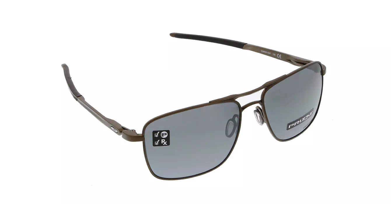 Oakley Gauge 6 Pewter W/ Prizm Black Pol (OO6038-06) s57