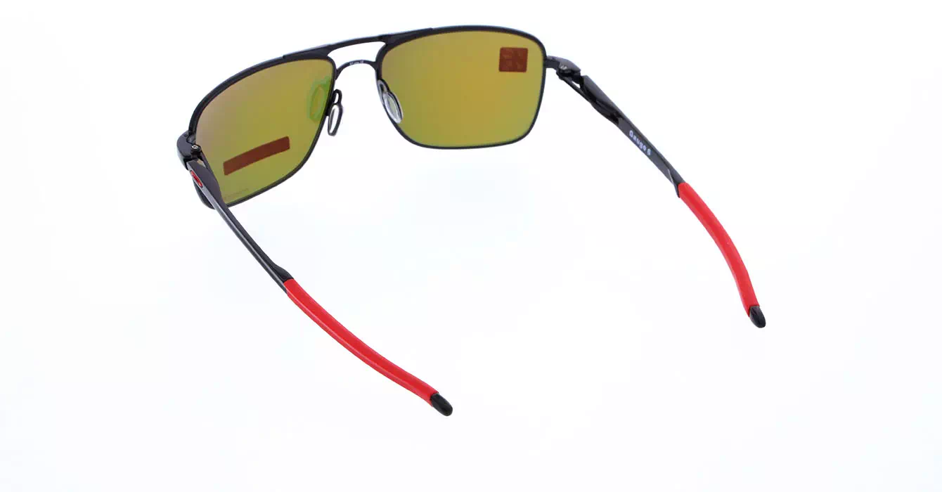 Oakley Gauge 6 Pol Blk W/ Prizm Ruby Pol (OO6038-04) s57