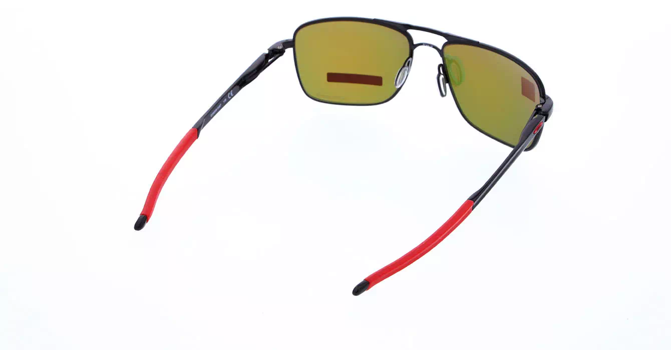 Oakley Gauge 6 Pol Blk W/ Prizm Ruby Pol (OO6038-04) s57