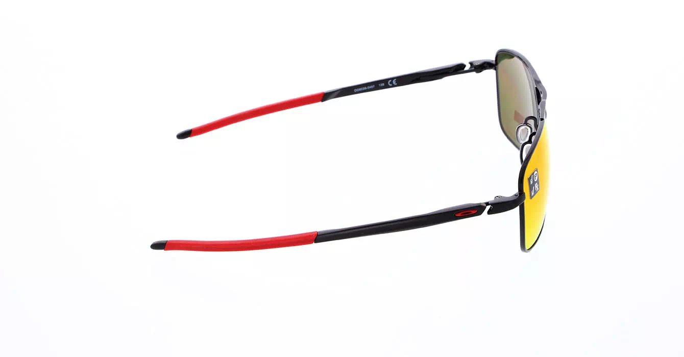 Oakley Gauge 6 Pol Blk W/ Prizm Ruby Pol (OO6038-04) s57