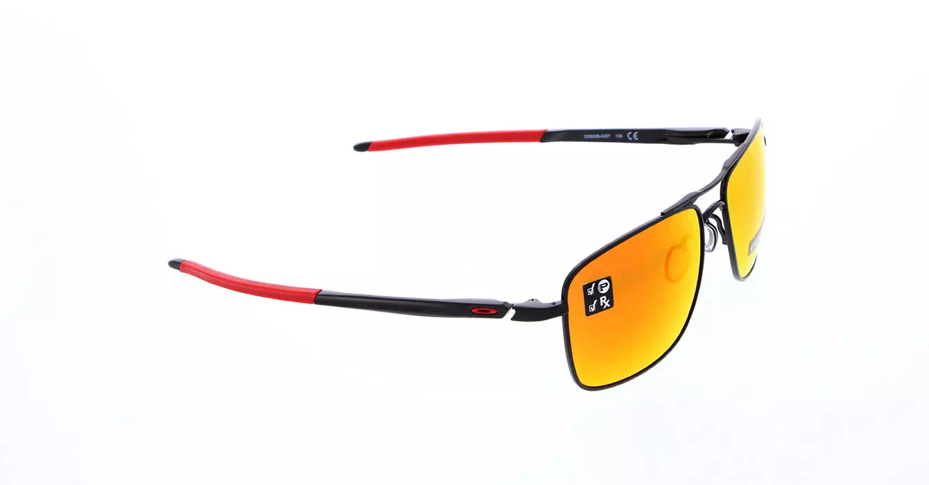 Oakley Gauge 6 Pol Blk W/ Prizm Ruby Pol (OO6038-04) s57