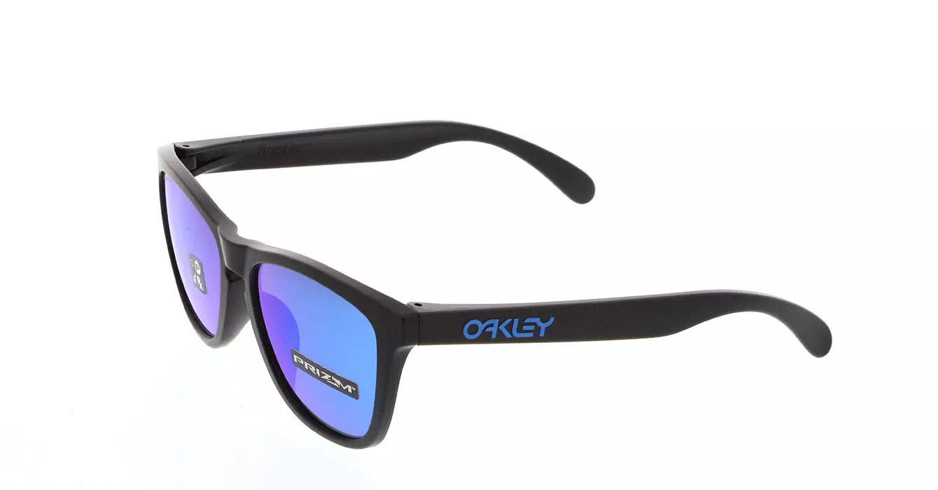 Oakley (A) Frogskin Matte Blk W/prizm Sapphire Irid (OO9245-61) s54