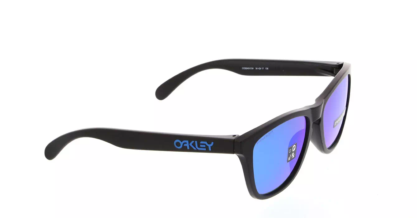 Oakley (A) Frogskin Matte Blk W/prizm Sapphire Irid (OO9245-61) s54