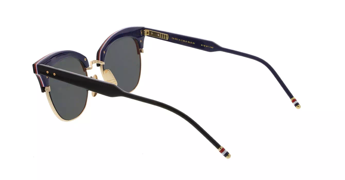 Thom Browne TB-507 col A-T-BLK-GLD 12K