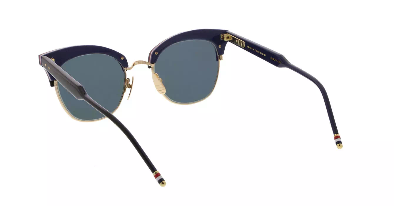 Thom Browne TB-507 col A-T-BLK-GLD 12K