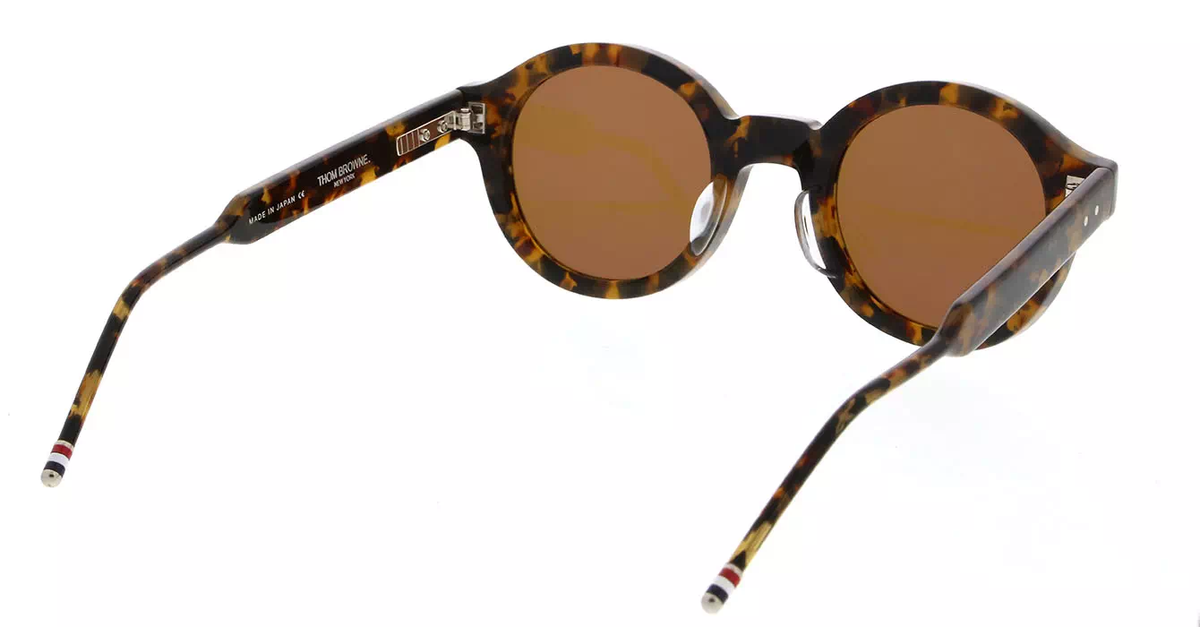 Thom Browne TBS411 col 02A W/BROWN SOLID+AR