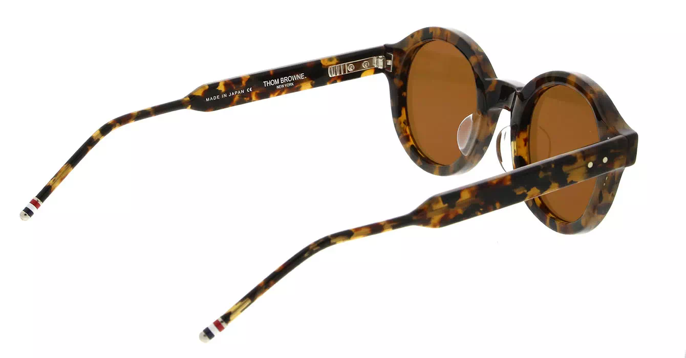Thom Browne TBS411 col 02A W/BROWN SOLID+AR