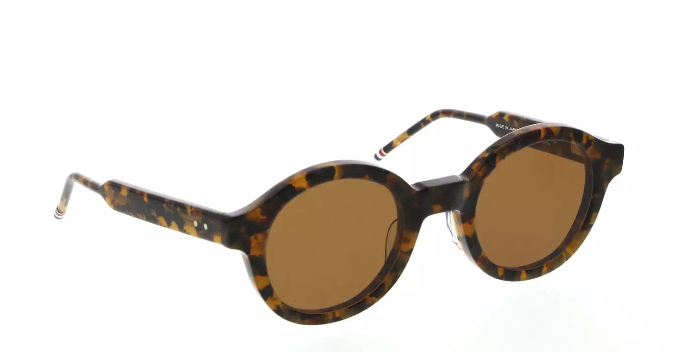 Thom Browne TBS411 col 02A W/BROWN SOLID+AR