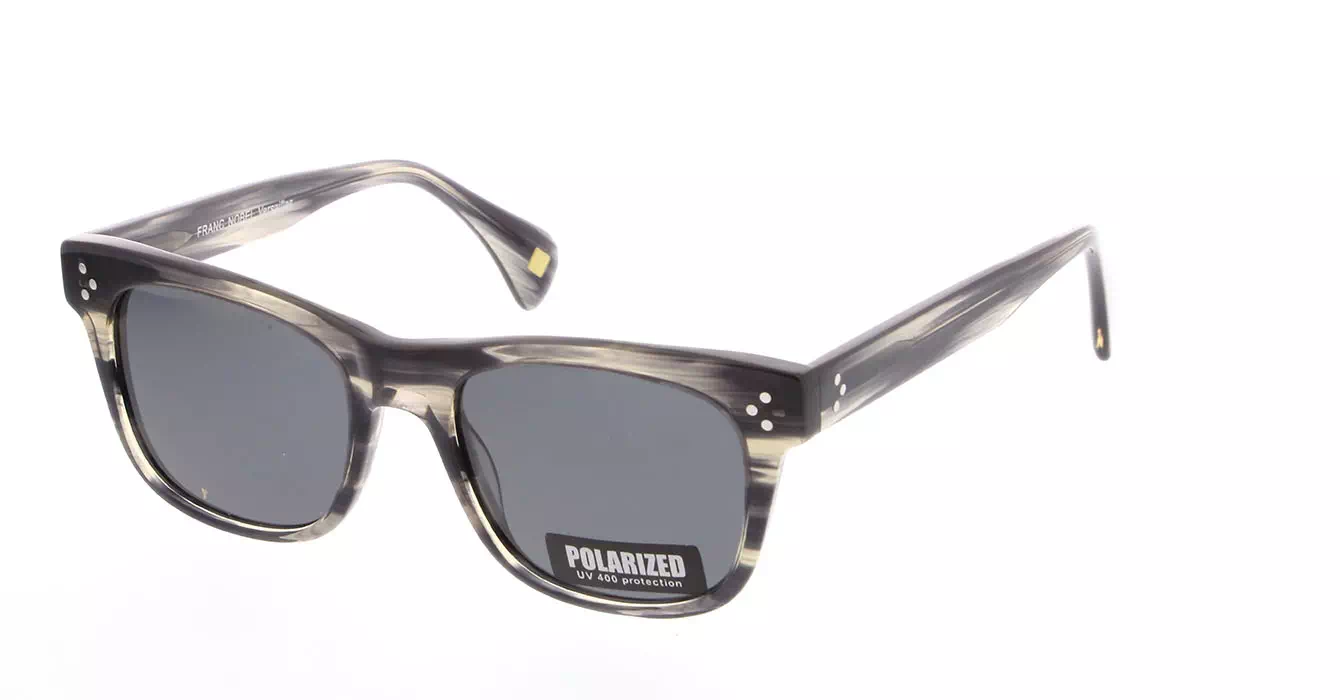 Franc Nobel AT8033 col 2 s52 POLARIZED STRIPE-GREY VERSAILLES