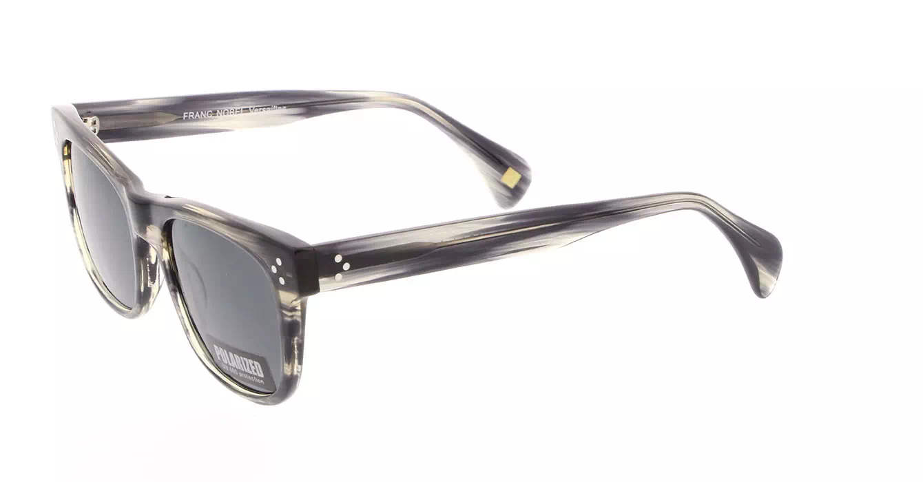 Franc Nobel AT8033 col 2 s52 POLARIZED STRIPE-GREY VERSAILLES