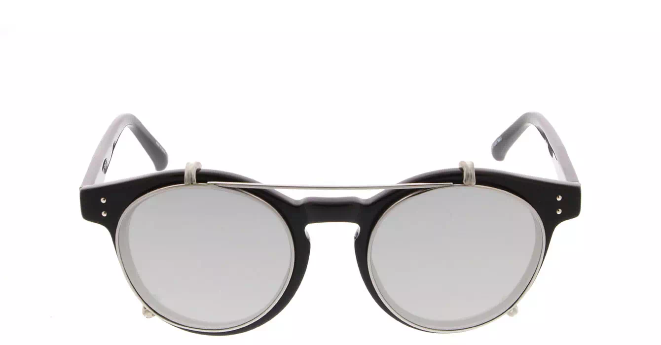 Linda Farrow LFL569 col 2 BLACK/WHITE GOLD/PLATINUM
