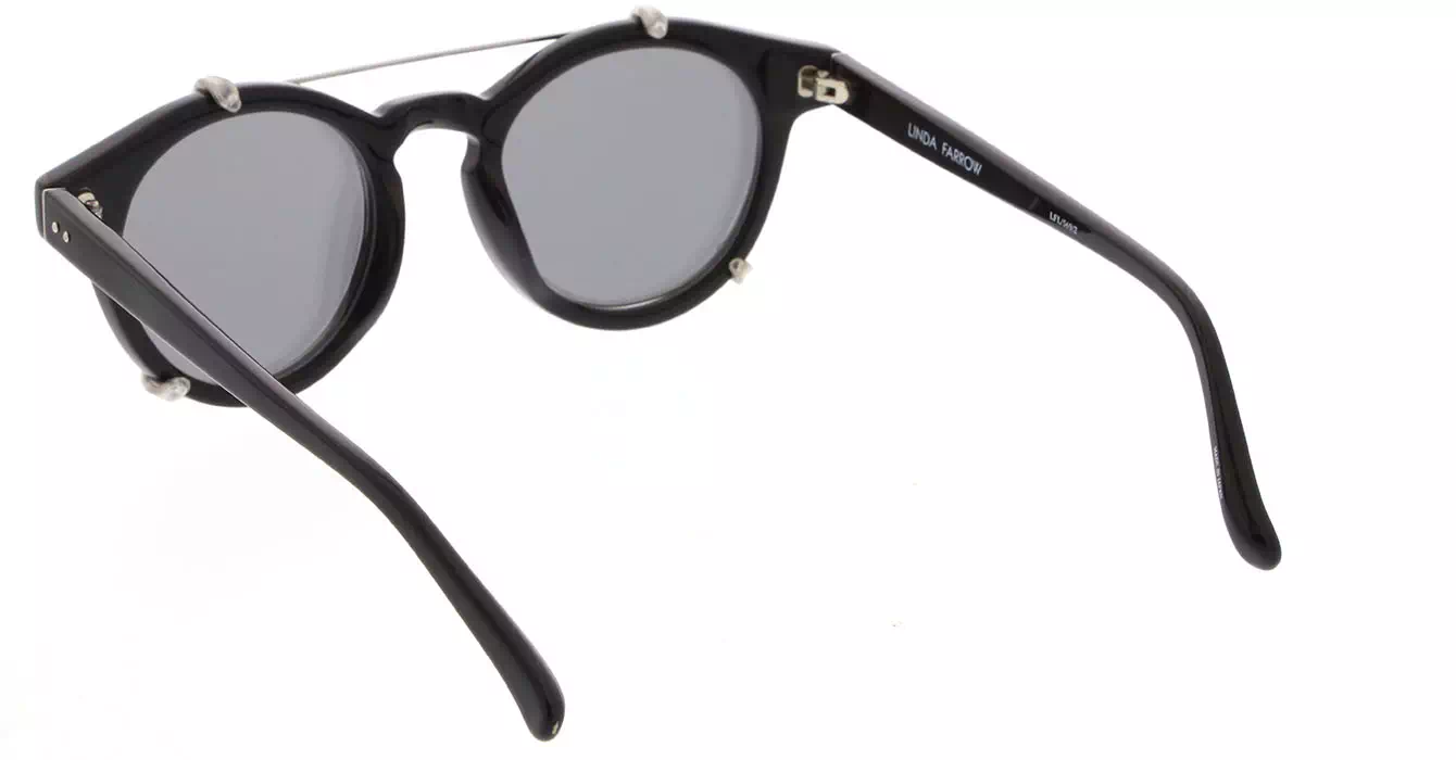 Linda Farrow LFL569 col 2 BLACK/WHITE GOLD/PLATINUM