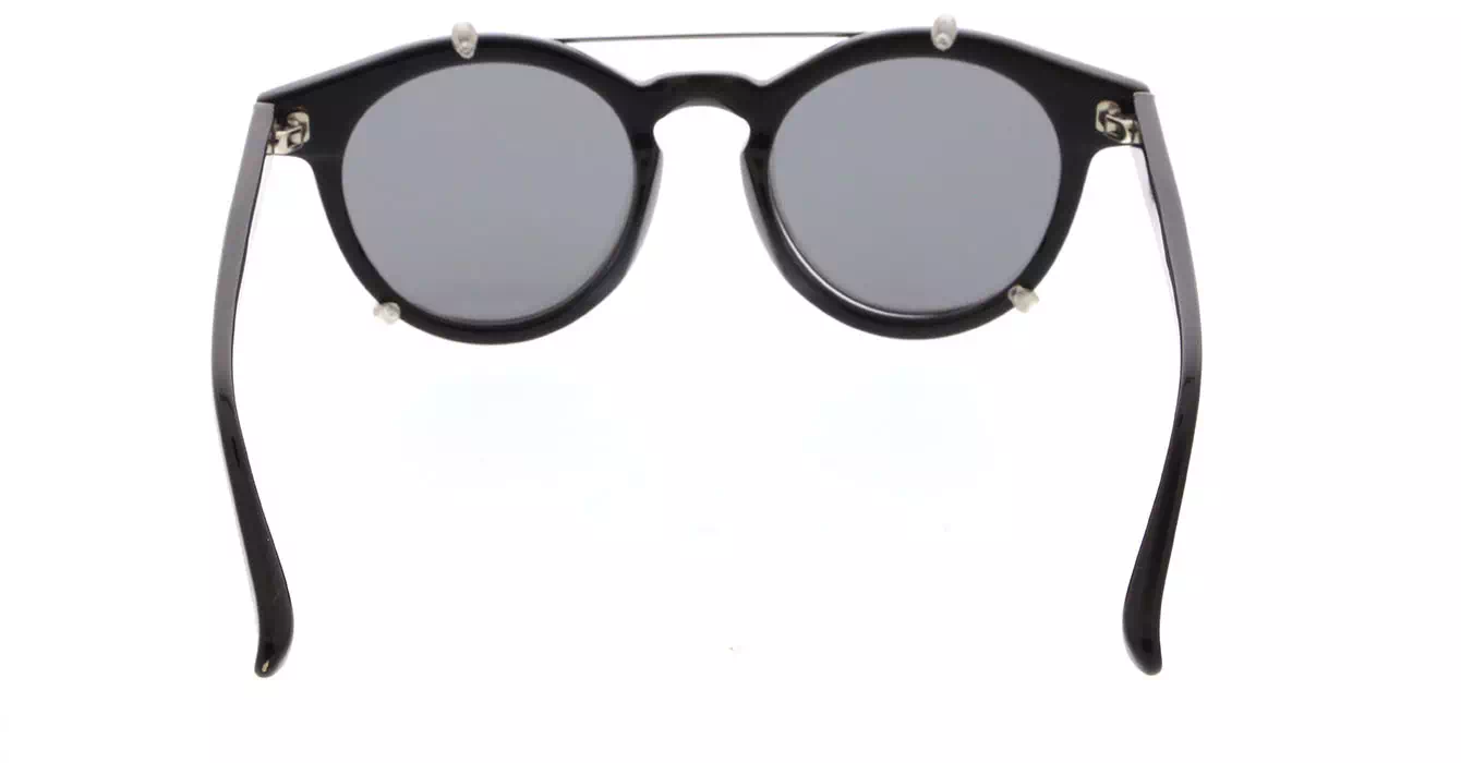 Linda Farrow LFL569 col 2 BLACK/WHITE GOLD/PLATINUM