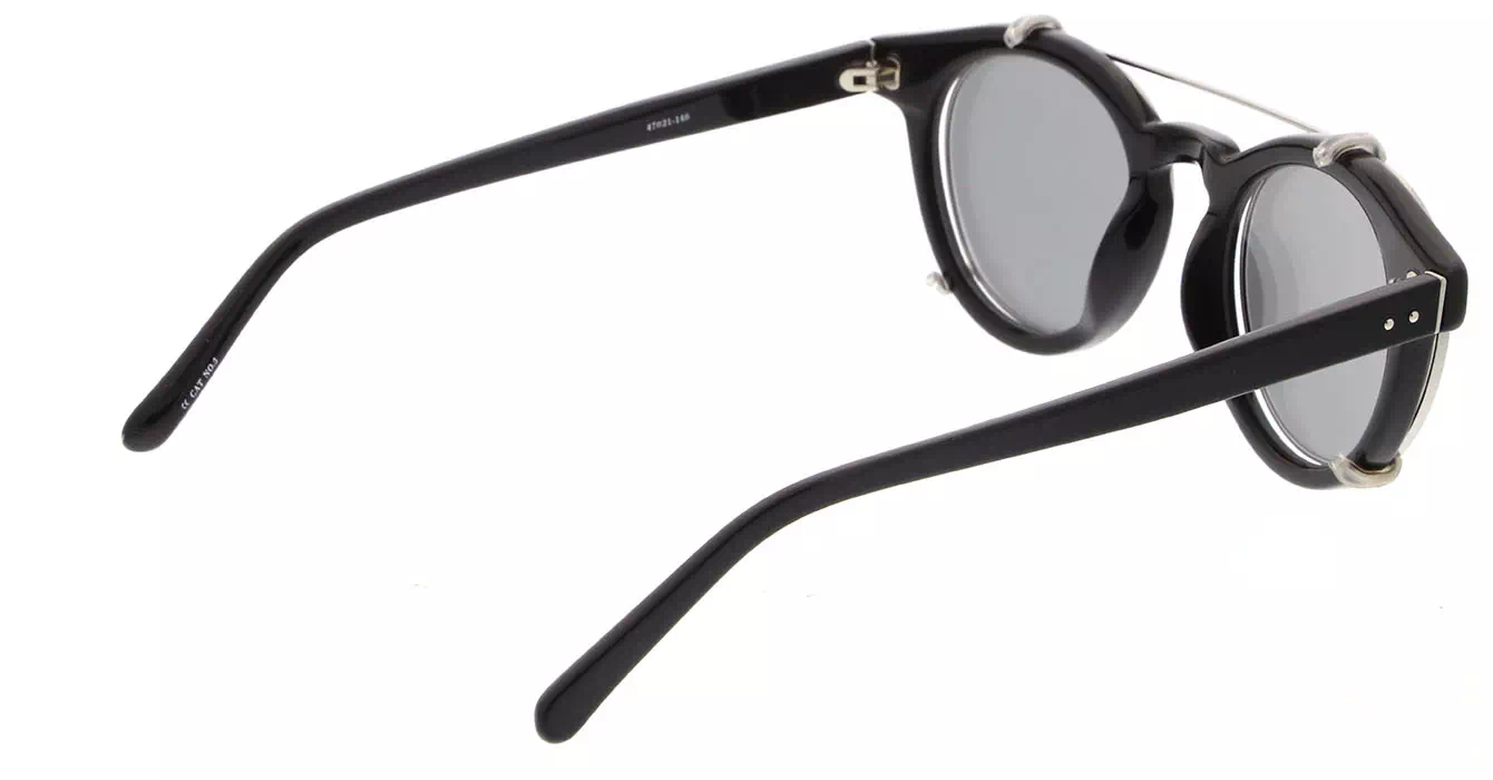 Linda Farrow LFL569 col 2 BLACK/WHITE GOLD/PLATINUM