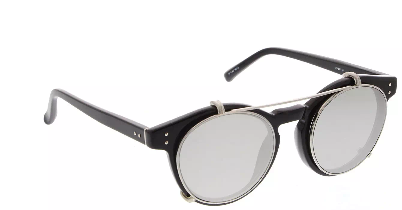 Linda Farrow LFL569 col 2 BLACK/WHITE GOLD/PLATINUM